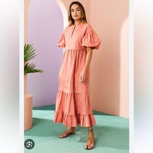 NWT Marie Oliver Salmon Alma Dress